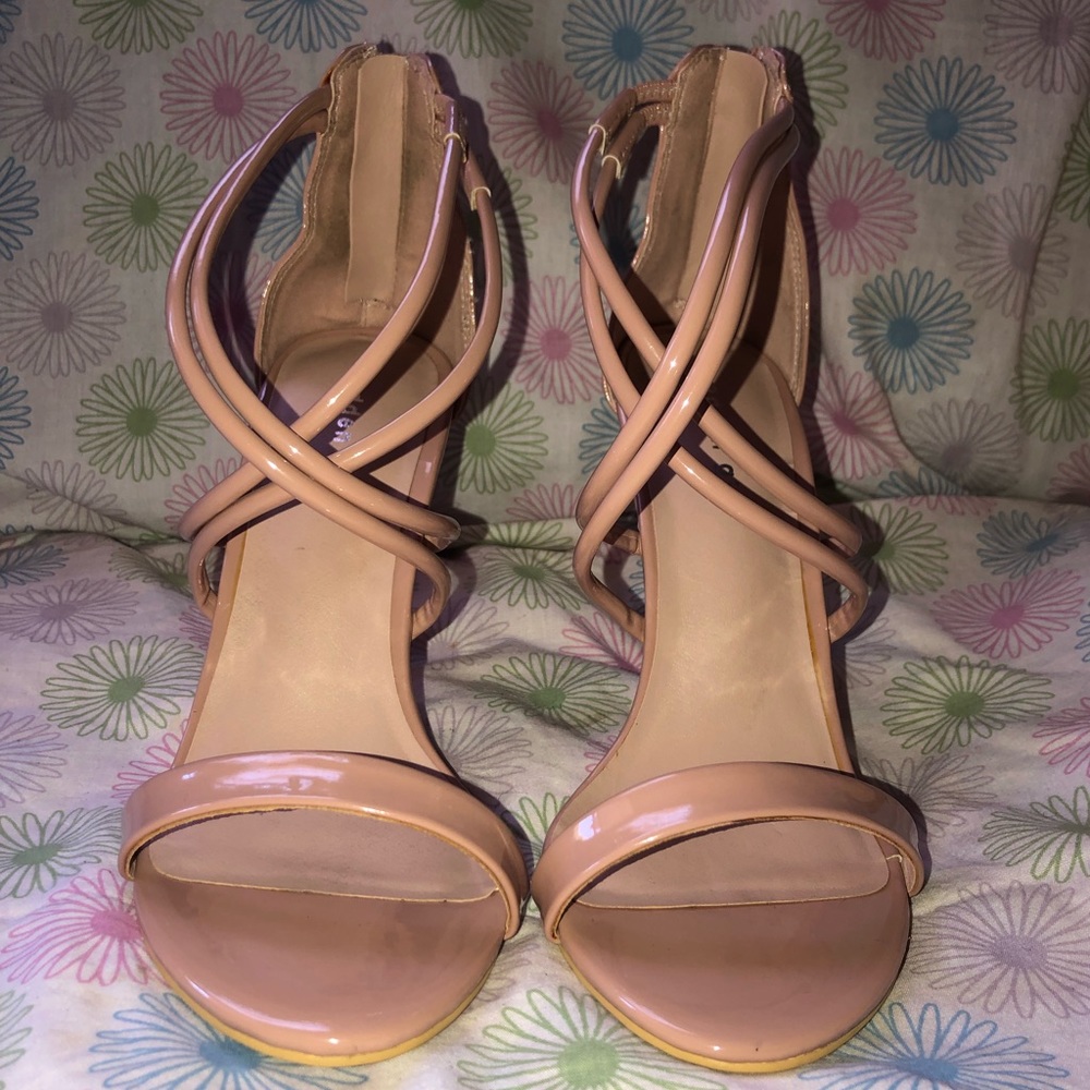 Pink heels